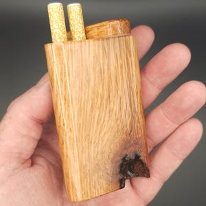 Handmade Oak Double One Hitter/Dugout