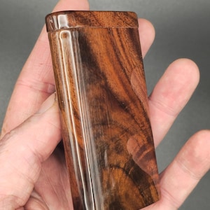 Ręcznie robiony czarny orzech Double One Hitter/Dugout