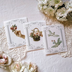 Rococo Envelopes - Translucent / Satin paper envelopes - Penpal Stationery