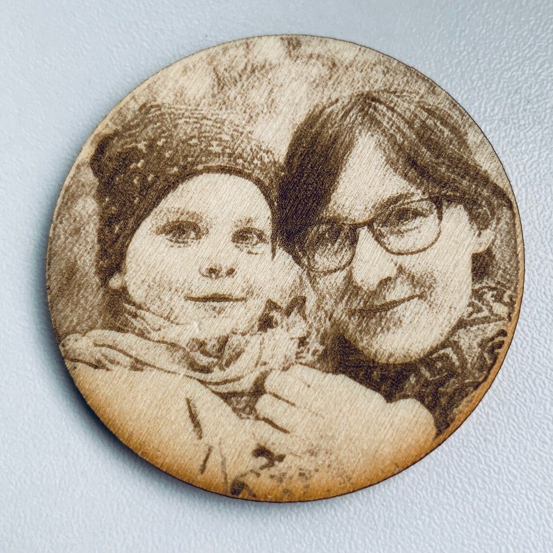 Fridge Custom Engraved Photo Engraved Etsy