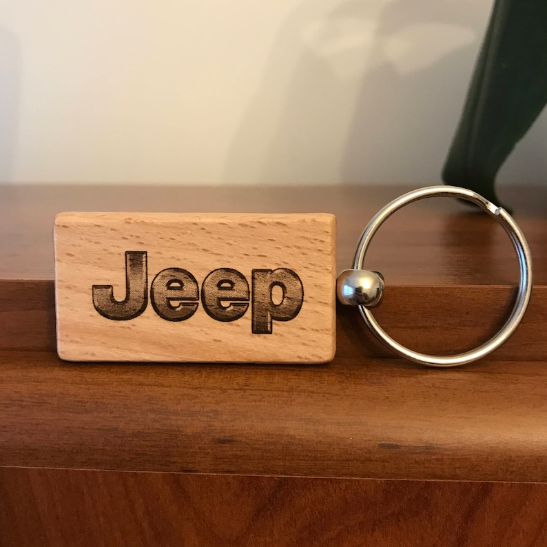 Car Keychain Car logo Custom Keychain Wooden Keychain Car Etsy