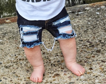 Darkest Skinny Boy Shorts
