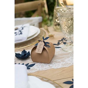 Kraft Wedding Favours Box Party Rustic Decorations Boho Natural ...