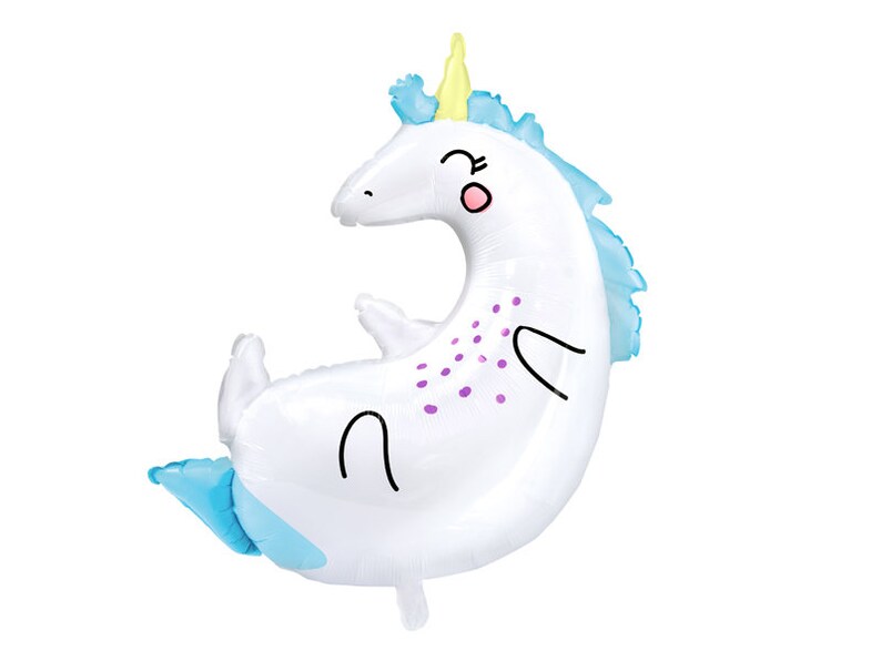 Unicorn Foil Balloon Kids Party Decorations Happy Birthday Magic Fun Gift