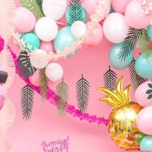 Euro Mega - Guirlande de Ballons Rose Décoration Fête Arche ballon  anniversaire pour Mariage Filles Garçon Bébé Douche Fête d'anniversaire -  Objets déco - Rue du Commerce
