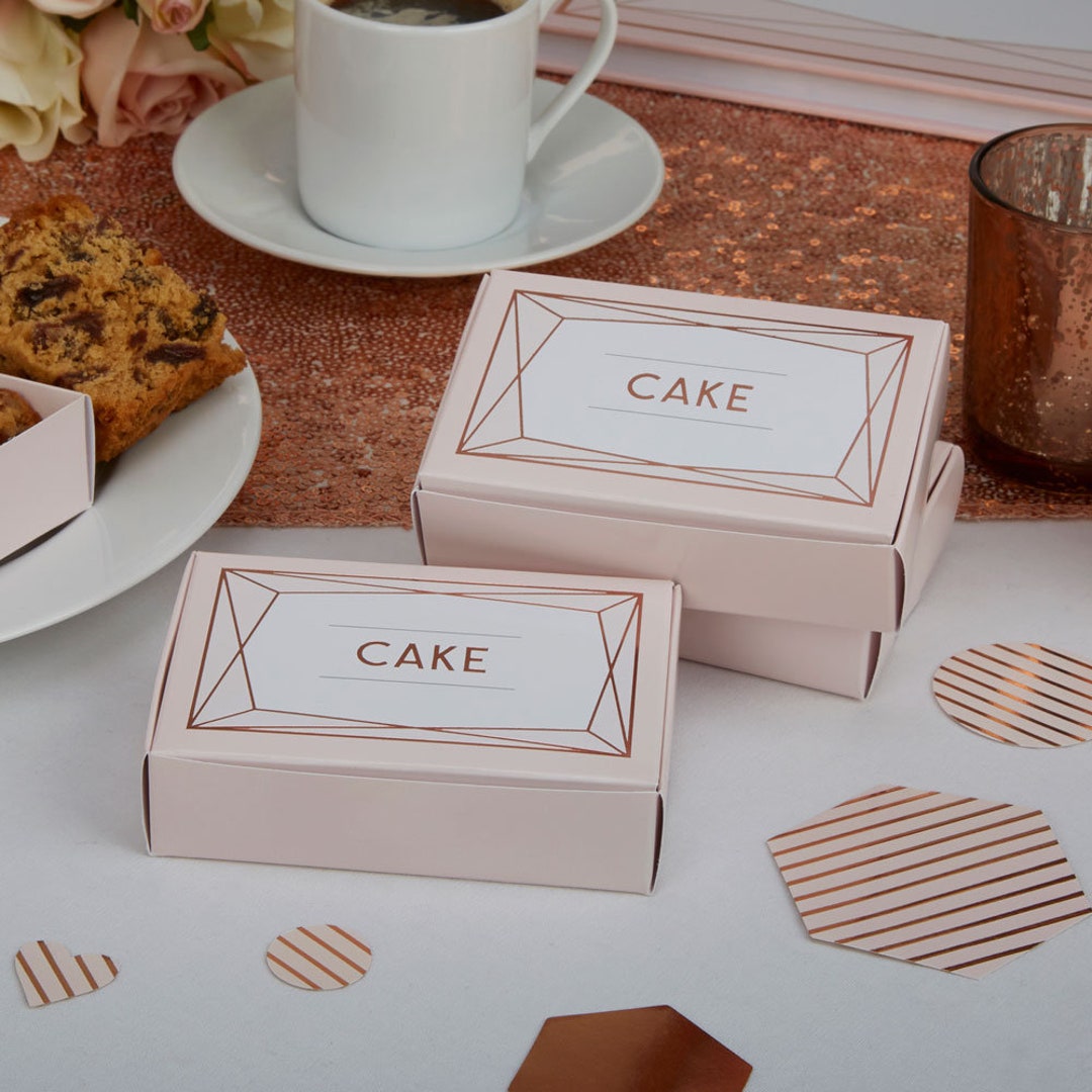 Hortense B. Hewitt Rustic Lace Favor Boxes