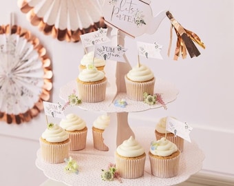 Kuchen Stand Floral Nachmittag Tee, alles Gute zum Geburtstag Party Dekorationen, Henne Party, lässt Party Hochzeit Geschirr Bachelorette Baby-Dusche