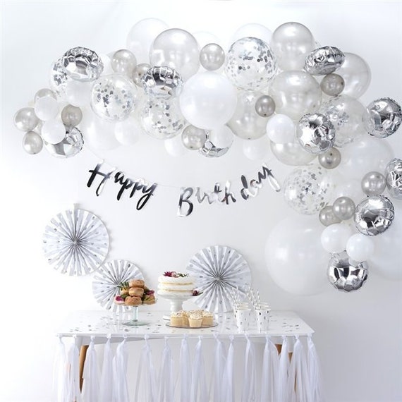 décoration mariage ballons, wedding, blanc, white