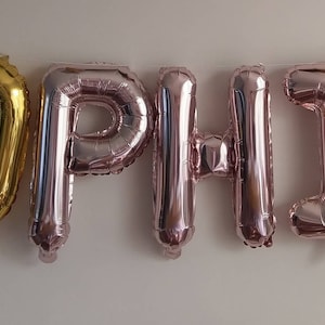 OH HAPPY DAY Rose Gold Balloons Gold Silver Balloons Two Wild Birthday Party Balloons Letter Garland Balloons Quotes image 2