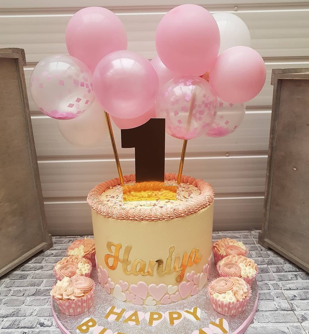 Daimay Topper per torta di compleanno in acrilico glitterato per 21° compleanno con coriandoli, palloncini, ventagli di carta, stelle, fuochi d'artificio, decorazioni per cupcake per baby shower