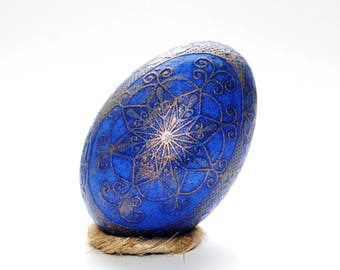 Ganzenei Kerstmis Pysanka Pysanka Oekraïense Easter Egg Pysanky Symbolen West-Oekraïne Real Pysanky Folk Style Batik Kerstcadeau