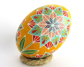 Handpainted Polish Wooden Easter Eggs Bakers Dozen Pysanky Pisanki by Pysanki 13 Pisanki