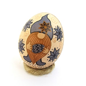 Spring gnomes Pysanky eggs Easter gnomes egg image 1