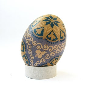 Easter eggs pysanky Painted egg with bee Beekeeper gift