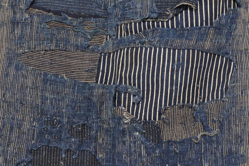 boro vintage japanese indigo boro fabric etsy boro vintage japanese indigo boro fabric etsy