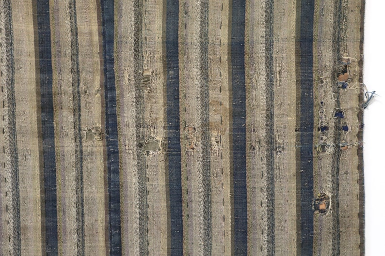 ZANSHI fabric Japanese vintage cloth 130x122cm boro