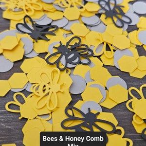 Bee Birthday Party Decorations, Confetti, Bee Themed Baby Shower, Bee  Party, Honey Bee Party, Bumble Bee Decorations, Bee Baby Shower Decor 