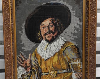 Gobelinstickerein - merchant - after designs by Rembrandt