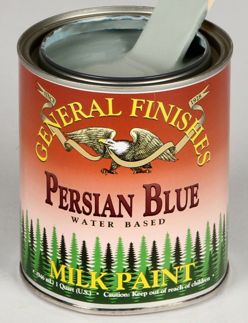 Persian Blue Milk Paintgeneral Finishespint Etsy