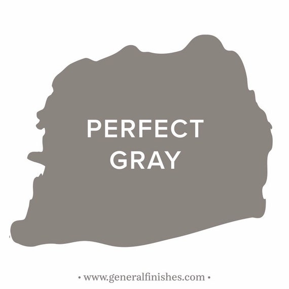 Perfect Grey Milk Paint From General Finishes Pint Size Etsy
