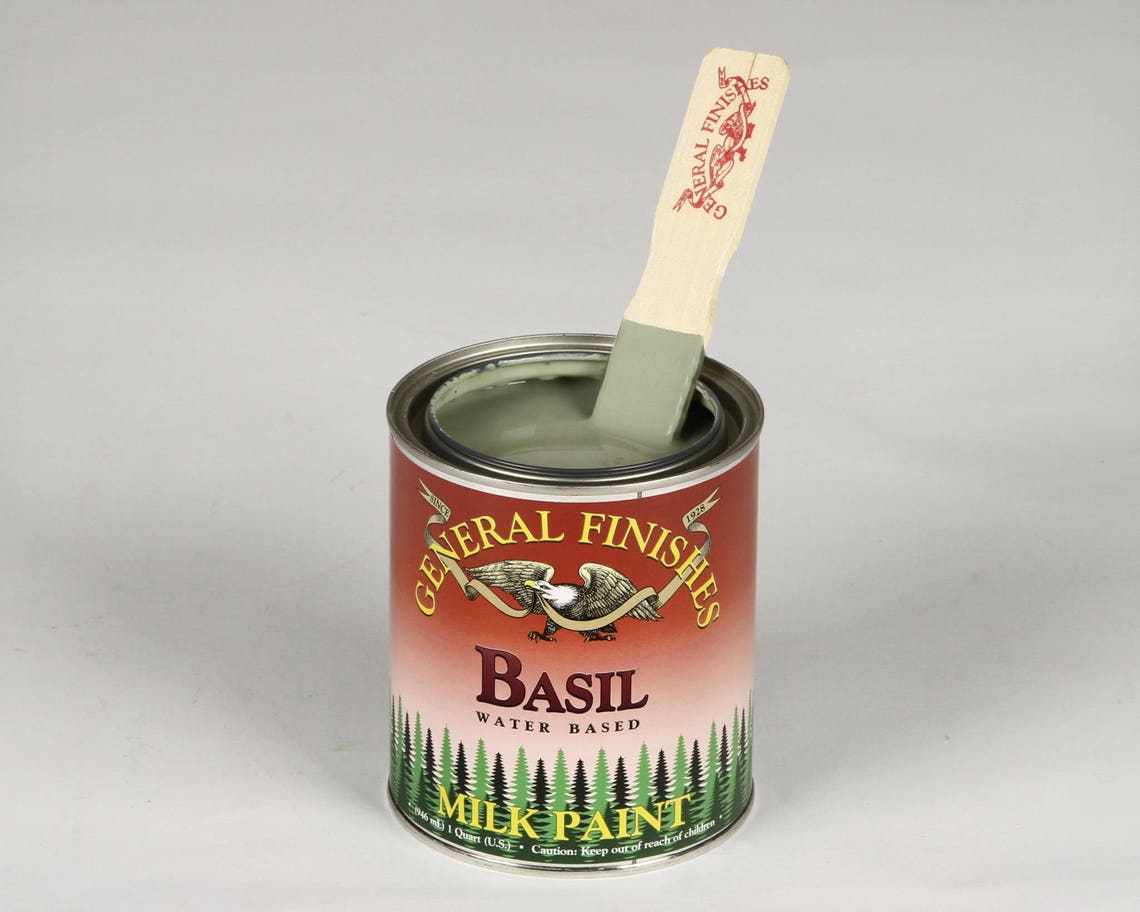 Basil Milk Paint From General Finishes Etsy