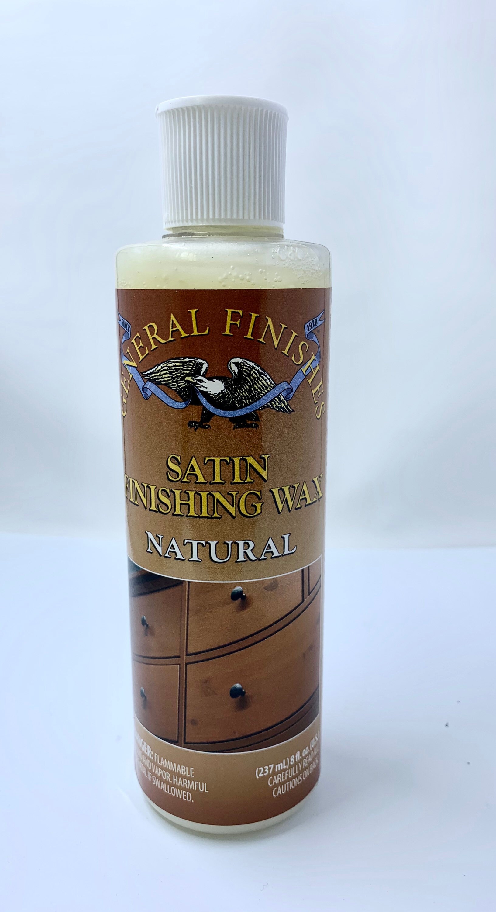 General Finishes Satin Finishing Wax 8oz - The Compleat Sculptor