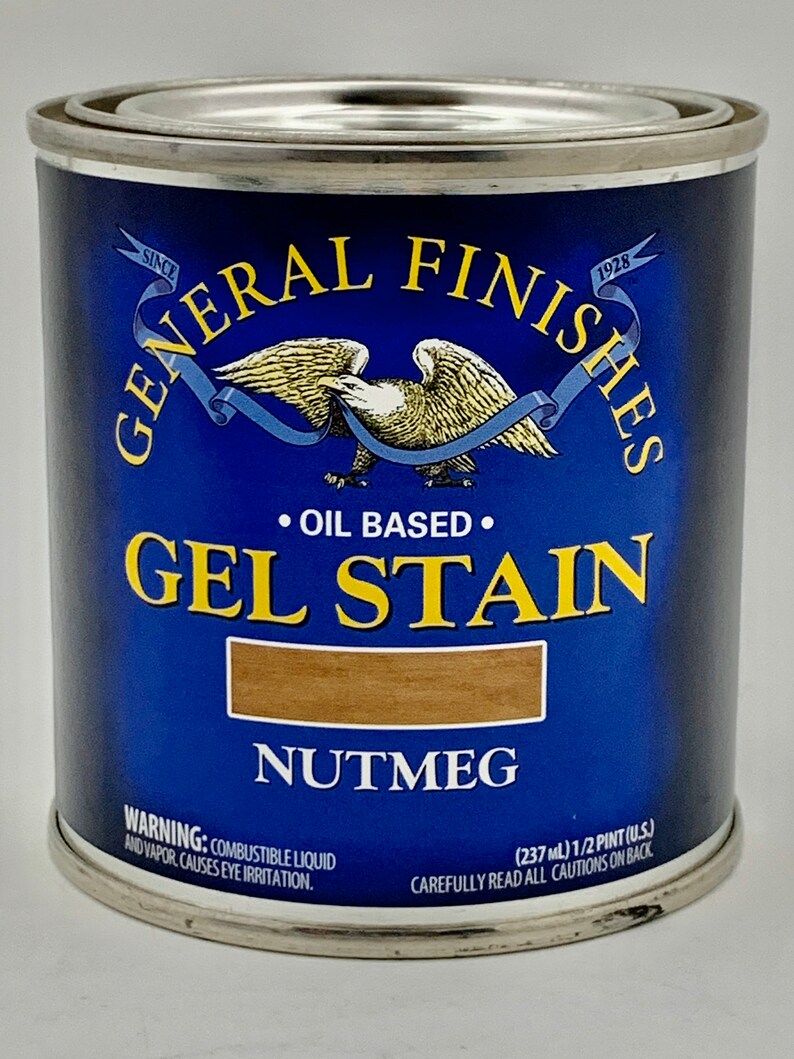 Nutmeg Wood Gel Stain 1/2 Pint Etsy