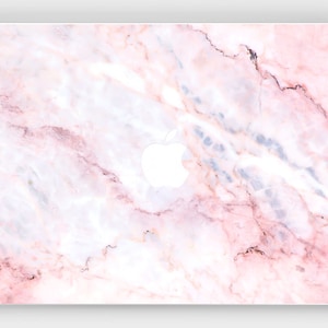 Pink Marble MacBook stickers Macbook air 2018 Macbook pro 13 Stone decal vinyl A1932 Mac Book 12 cover Retina 15 inch skin 11 A1989 Apple in
