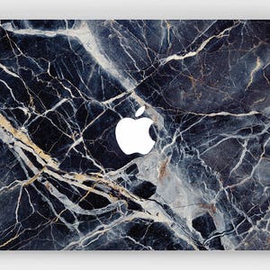 black marble skin macbook pro 14 16 m1 15 laptop decal 2018 air A1932 new mac book 13 inch vinyl cover blue stone retina 12 sticker 11 2020