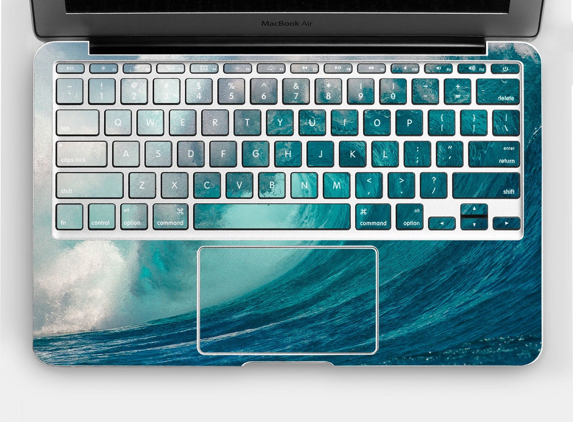 Ocean Wave Decal A1706 Sticker MacBook 2017 Big Wave MacBook Air 13 ...