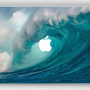 Ocean Wave decal A1706 sticker Macbook 2017 Big Wave Macbook air 13 cover Ocean lover gift Macbook pro skin 15 laptop 12 inch vinyl apple 11
