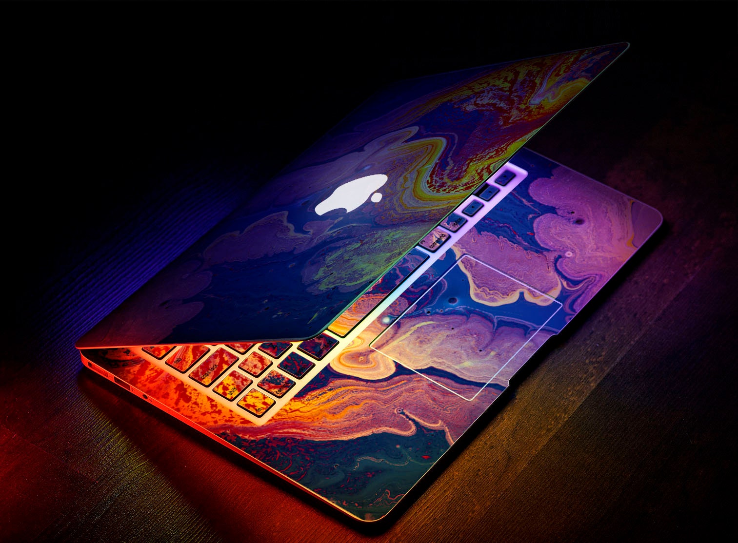 Lava Painting Apple Macbook Pro Mac Book Air A1932 Laptop 15 Etsy UK