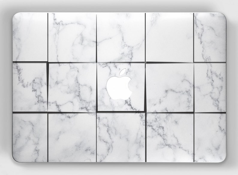 Marble Tile Decal Macbook Skin 15 Air Mac Cover 13 Inch White Decor A1708 Stickers Pro Retina 12 Apple Vinyl 11 2018