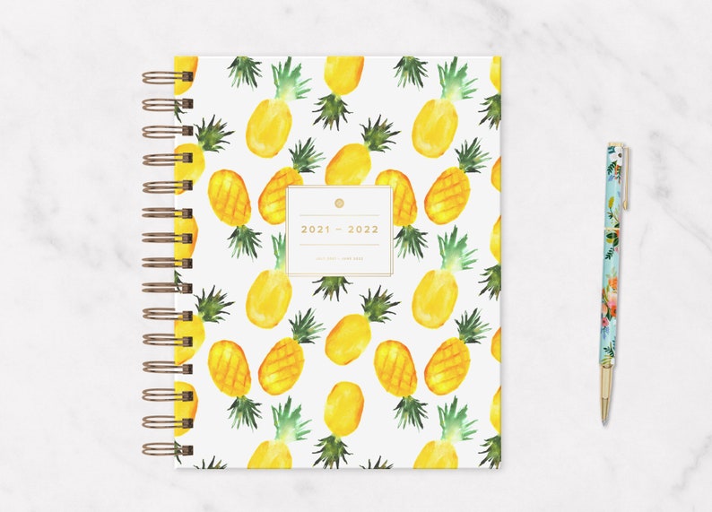 The 2021 2022 IVF Planner: Pineapple IVF Journal Ivf image 1