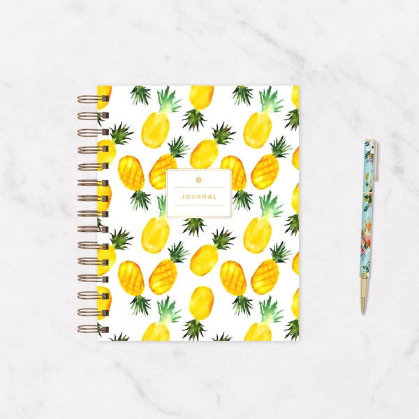 The Undated IVF Planner: Pineapple | IVF Journal, Ivf Diary, Iui Planner, Iui Journal, TTC Planner, Ttc Journal