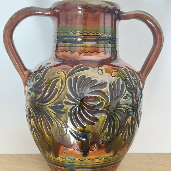 Grand Vase Hódmezővásárhely Keramik Céramique / Majolique Hongroise Hongrie