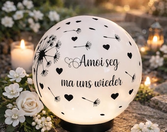 Grave light - Solar - Loved ones - Grave - Solar light - Grave lighting - Farewell - Mourning light