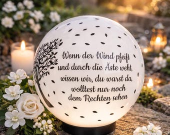 Grave light - Solar - Loved ones - Grave - Solar light - Grave lighting - Farewell - Mourning light