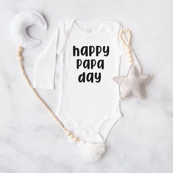 Father's day onesie for baby boy sales