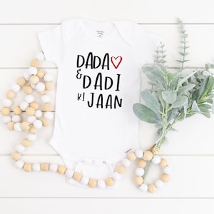 Dada and Dadi Ki Jaan, My Nani Loves Me, Baby Girl, Baby Newborn Clothes, Baby Shower Gift, Pakistani Baby, Desi Indian, Nana, Khala, Mamu