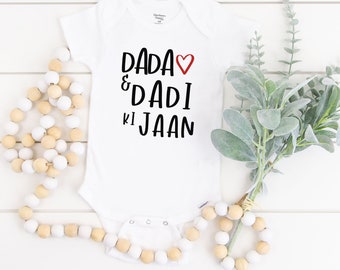 Dada and Dadi Ki Jaan, My Nani Loves Me, Baby Girl, Baby Newborn Clothes, Baby Shower Gift, Pakistani Baby, Desi Indian, Nana, Khala, Mamu