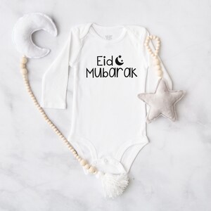 My First Eid Onesie®, Eid Mubarak, Baby Girl, Baby Boy Newborn Clothes, Eid Bodysuit Gift, Muslim Onesie®, Eid Kareem, Islamic Gift, Kids