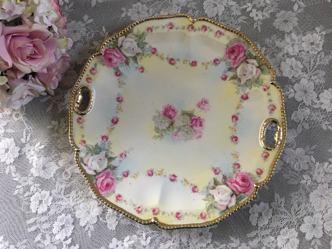 Vintage RS Prussia Dessert Plate Etsy
