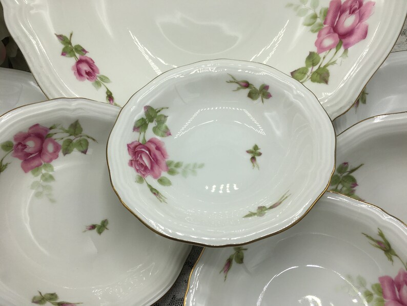 Beautiful Large Serving Bowl Set Rosenthale Chippendale China