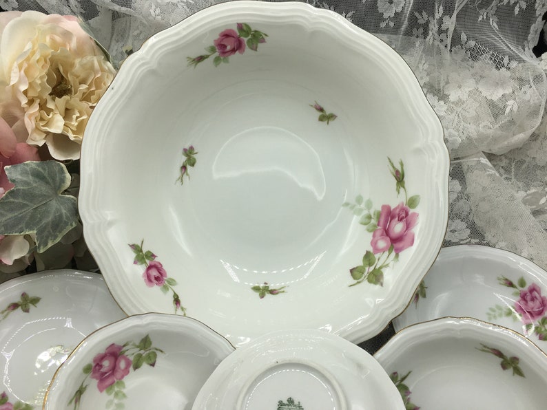 Beautiful Large Serving Bowl Set Rosenthale Chippendale China