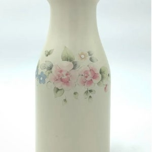 Jarra de botella de leche de rosas de té Pfaltzgraff