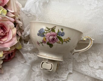 Vintage Tea Cup Night Light