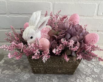 Easter Bunny Spring Floral Arrangements