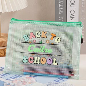Cadeau pour la rentrée scolaire,Sacs personnalisés pour enfants,Sac personnalisé pour enseignant,Sac personnalisé pour la rentrée,Cadeau de remerciement pour enseignant de la part d'un élève