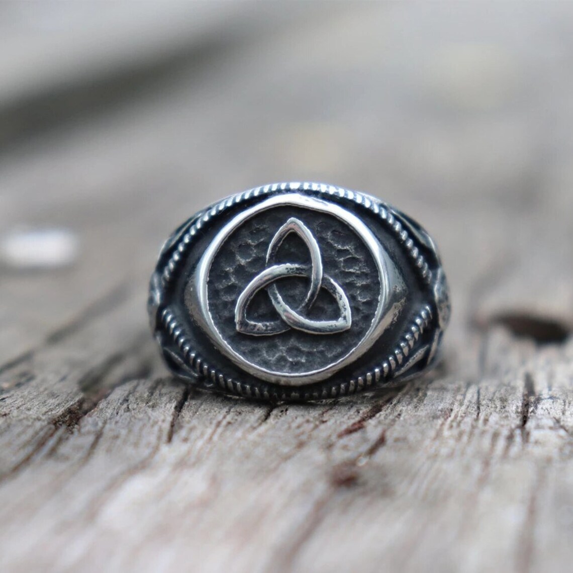 Viking Trinity Knot Triquetra Knot Celtic Knot Stainless Steel Etsy UK